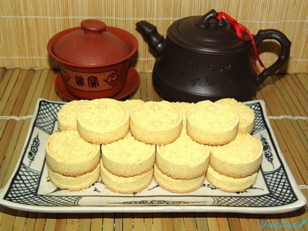 Kue kacang hijau - Aroma tradisional dari bumi Hai Duong - ảnh 3