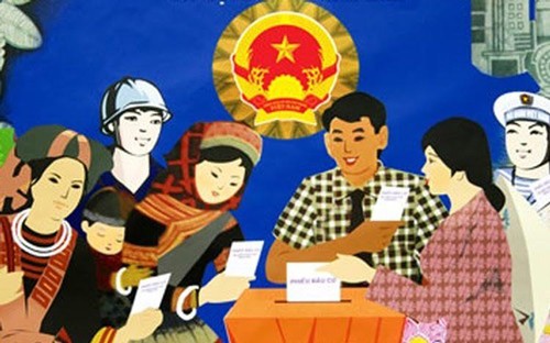 Pemilu - hari pesta demokrasi di Vietnam - ảnh 1