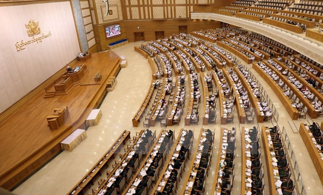 Parlemen Myanmar mengesahkan kesepakatan tentang prioritas-prioritas dan kekebalan  ASEAN - ảnh 1