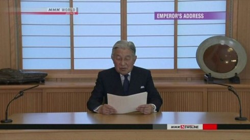 Kaisar Jepang  Akihito  mengirim pesan yang menyatakan keingintan untuk bersedia lengser - ảnh 1