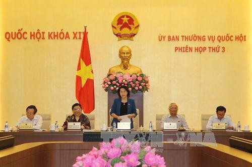 Pembukaan persidangan ke-3 Komite Tetap MN Vietnam angkatan ke-14 - ảnh 1