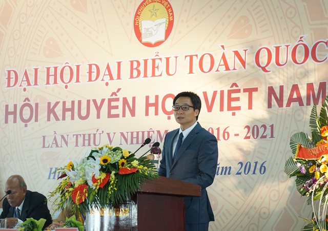 Deputi PM Vu Duc Dam menghadiri Kongres ke-5 Asosiasi Penyuluhan Belajar Vietnam - ảnh 1