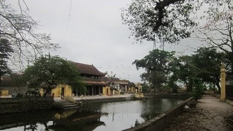 Desa Hanh Thien dan arsitektur  unik  di provinsi Nam Dinh - ảnh 2