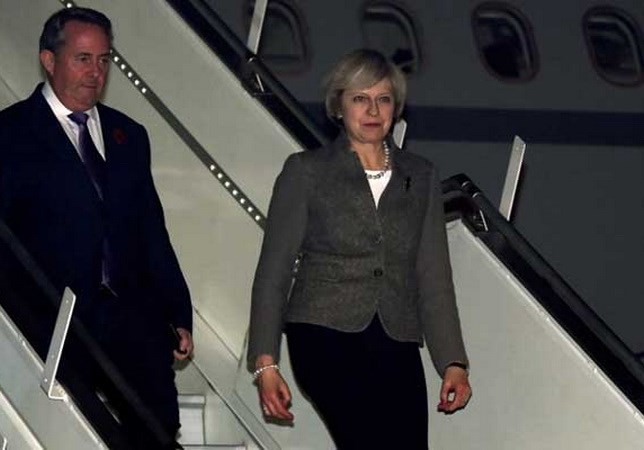 PM Inggeris, Theresa May melakukan kunjungan di India - ảnh 1