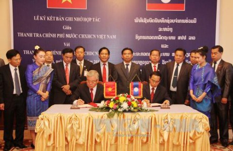 Inspektorat  Pemerintah Vietnam dan Laos memperkuat kerjasama - ảnh 1
