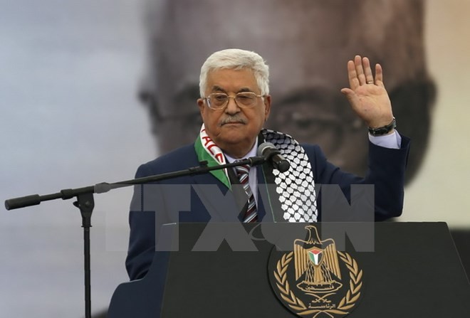 Presiden Palestina, Mahmoud Abbas memperingatakan akan menarik pengakuan terhadap Israel - ảnh 1