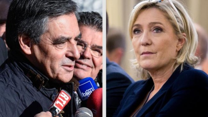 Kesenjangan tipis antara 3 calon papan atas  Presiden Perancis - ảnh 1