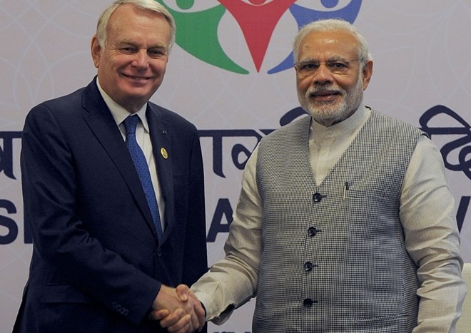 India dan Perancis mendorong hubungan kemitraan strategis - ảnh 1