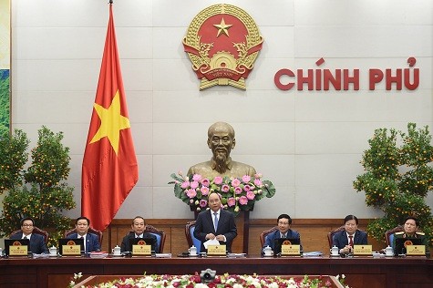 Pemerintah Vietnam mengadakan sidang periodik untuk bulan Januari 2017 - ảnh 1