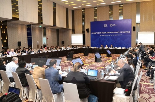 Konferensi SOM1-APEC dan pertemuan-pertemuan yang bersangkutan  memasuki hari kerja ke-10 - ảnh 1