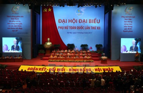 Pembukaan Kongres Nasional ke-12 Kaum Wanita Vietnam - ảnh 1