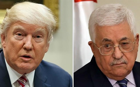 AS mengundang Presiden Palestina datang ke Gedung Putih - ảnh 1