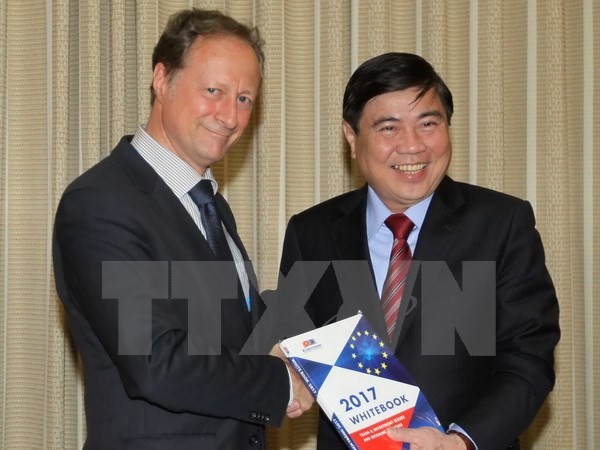 Mendorong kerjasama investasi antara kota Ho Chi Minh dan Uni Eropa - ảnh 1