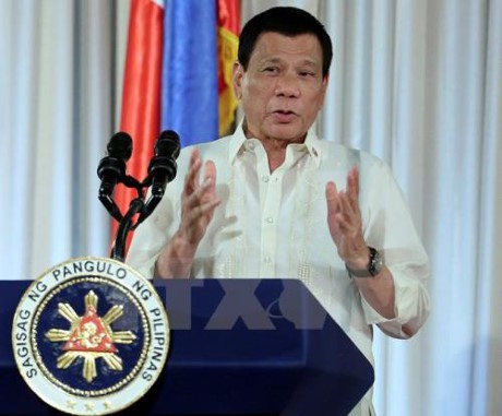 Presiden Filipina, Rodrigo Duterte mengeluarkan Pernyataan Ketua ASEAN - ảnh 1