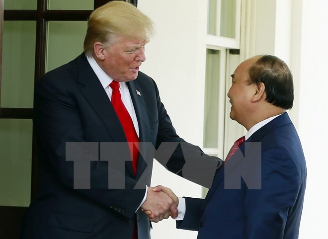 Kunjungan  PM Vietnam, Nguyen Xuan Phuc di AS mencapai hasil komprehensif - ảnh 1
