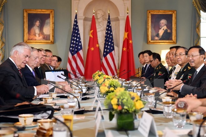 AS dan Tiongkok sepakat melaksanakan sanksi-sanksi terhadap RDRK - ảnh 1