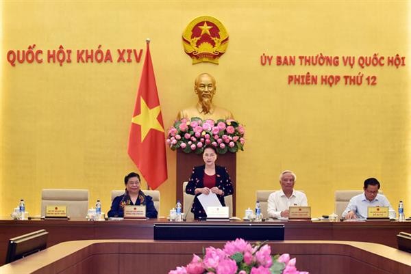 Pembukaan persidangan ke-12 Komite Tetap MN Vietnam angkatan XIV - ảnh 1