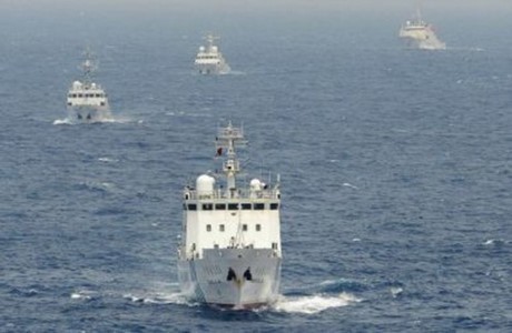 Empat kapal Tiongkok menuju ke zona tambahan  wilayah laut   dengan Jepang - ảnh 1