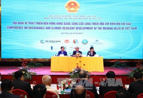 Tekat kuat untuk mengembangkan secara berkesinambungan Daerah Dataran Rendah Sungai Mekong dalam menghadapi tantangan perubahan iklim - ảnh 1