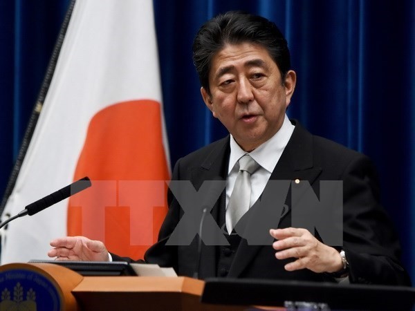 PM Jepang, Shinzo Abe  berkomitmen akan mendorong perundingan  tentang sengketa wilayah dengan Rusia - ảnh 1