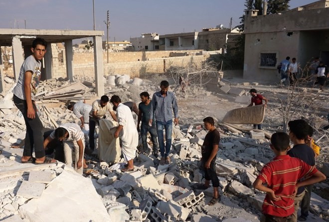 Rusia   mendesak pasukan koalisis  internasional  bertindak secara bertanggung jawab di Suriah - ảnh 1