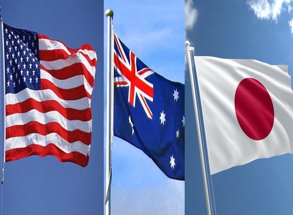 Australia dan Jepang bersama dengan AS mendorong  proyek-proyek  infrastruktur  di kawasan Indo-Pasifik - ảnh 1
