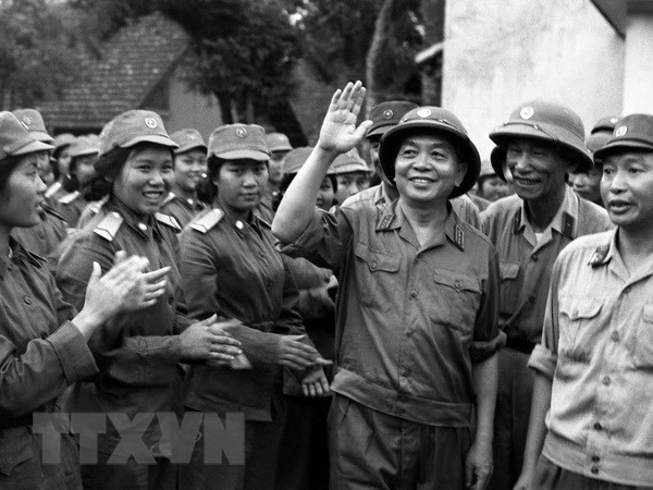 Pameran:  Jenderal Vo Nguyen Giap  dengan ATK Thai Nguyen - ảnh 1