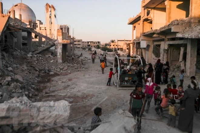 AS membatalkan komitmen  memberikan bantuan senilai 200 juta USD  kepada proyek menstabilkan Suriah - ảnh 1