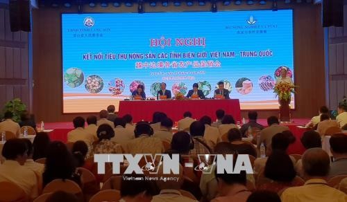 Konferensi mengkonektivitaskan pemasaran hasil pertanian  provinsi-provinsi  perbatasan Vietnam--Tiongkok  - ảnh 1