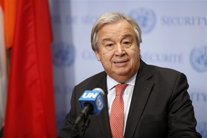 Sekjen PBB, Antonio Guterres menjunjung tinggi peranan  globalisasi yang setara di  KTT G20 - ảnh 1