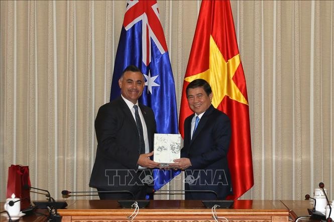 Memperkuat kerjasama antara Kota Ho Chi Minh dan Negara Bagian New South Wales, Australia - ảnh 1