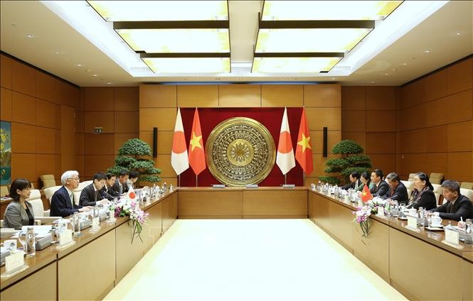 Memperkuat hubungan kerjasama Parlemen Vietnam-Jepang - ảnh 1