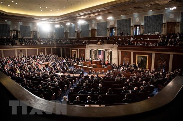Senat AS mengesahkan RUU mengenai Belanja tahunn fiskal 2020 - ảnh 1