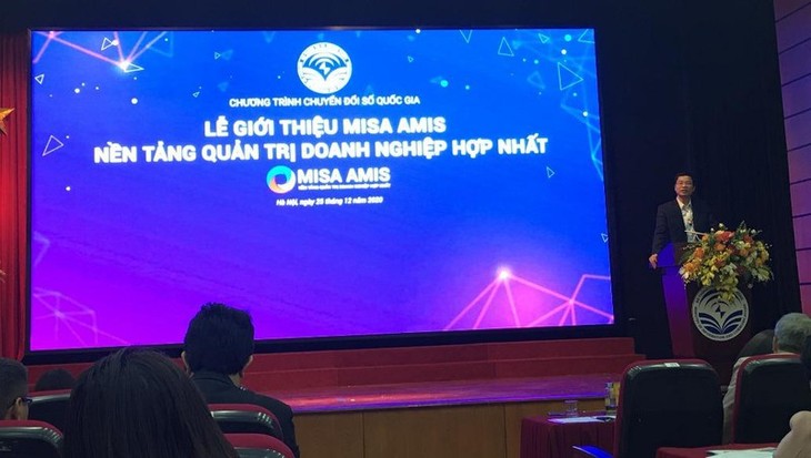 Kementerian Informasi dan Komunikasi Vietnam perkenalkan platform manajemen badan usaha tunggal  MISA AMIS - ảnh 1