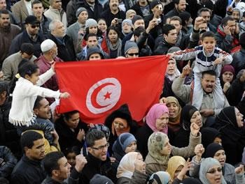 La Tunisie fête le premier anniversaire de la «révolution du jasmin» - ảnh 1