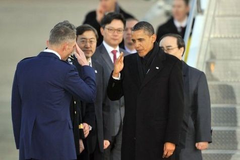 Début de la visite de Barack Obama en République de Corée - ảnh 1