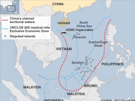 Les Etats-Unis estiment que la Chine provoquent la tension en mer Orientale - ảnh 1