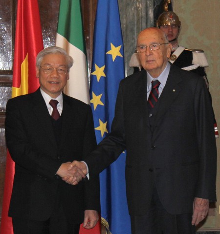 Porter les relations Vietnam-Italie au niveau de partenariat stratégique - ảnh 1