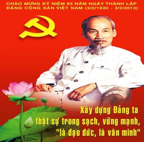 Célébration des 83 ans du Parti communiste vietnamien (3/2/1930 - 3/2/2013) - ảnh 1