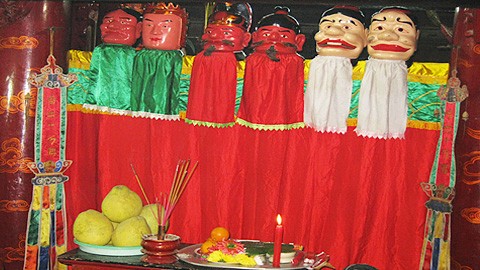 Les marionnettes à tête de bois, une originalité de Nam Dinh - ảnh 1