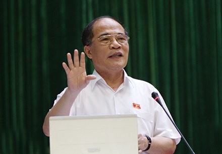Nguyen Sinh Hung en visite à Tuyen Quang - ảnh 1