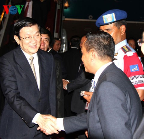 President Truong Tan Sang attends APEC summit in Indonesia - ảnh 1