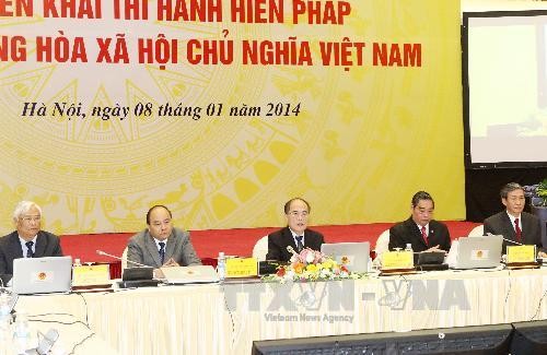 Implementing new Constitution  - ảnh 1