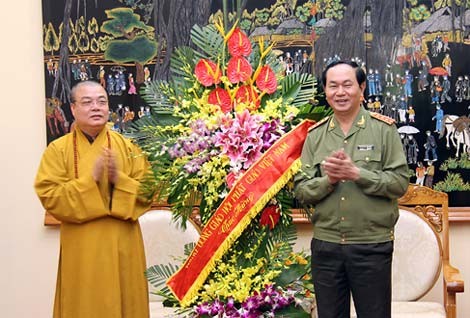 Vietnam Buddhist Sangha accompanies national socio-economic development - ảnh 1