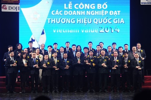Enterprises conferred National Trademark award in 2014 - ảnh 1