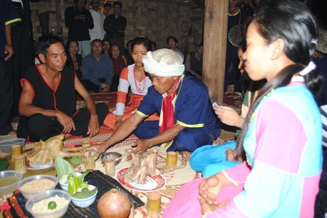 New rice ceremony of the Raglai - ảnh 1