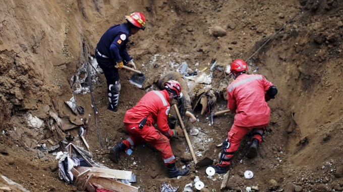 Guatemala landslide death toll increases - ảnh 1