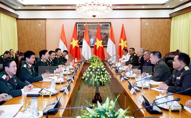 Vietnam, Indonesia enhance defense cooperation  - ảnh 1