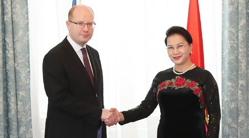 NA Chairwoman concludes Czech visit - ảnh 1