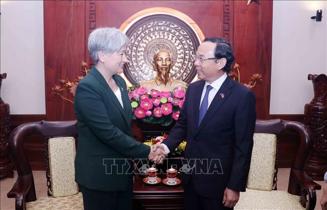 Ho Chi Minh City’s leader receives Australian Foreign Minister - ảnh 1